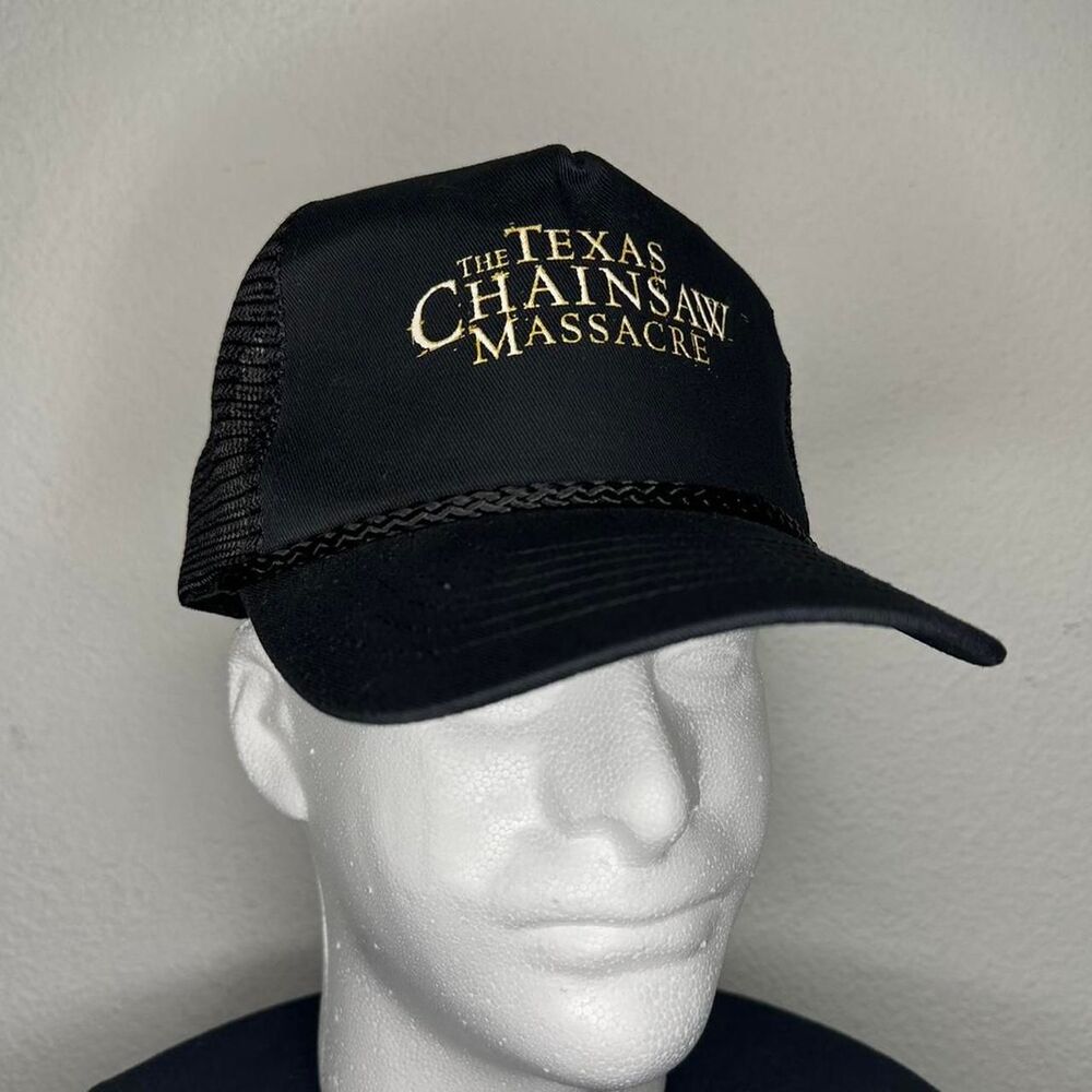 Texas Chainsaw Massacre Movie American-vintage Men's Black Hat